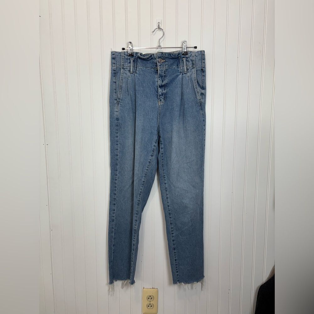 Garage High Rise Light Blue Jeans